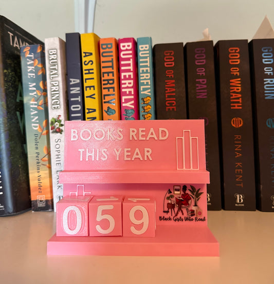 (PREORDER) Black Girls Who Read Book Counter