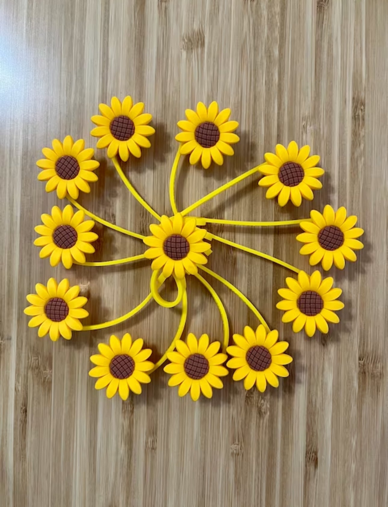 Sunflower Straw Topper