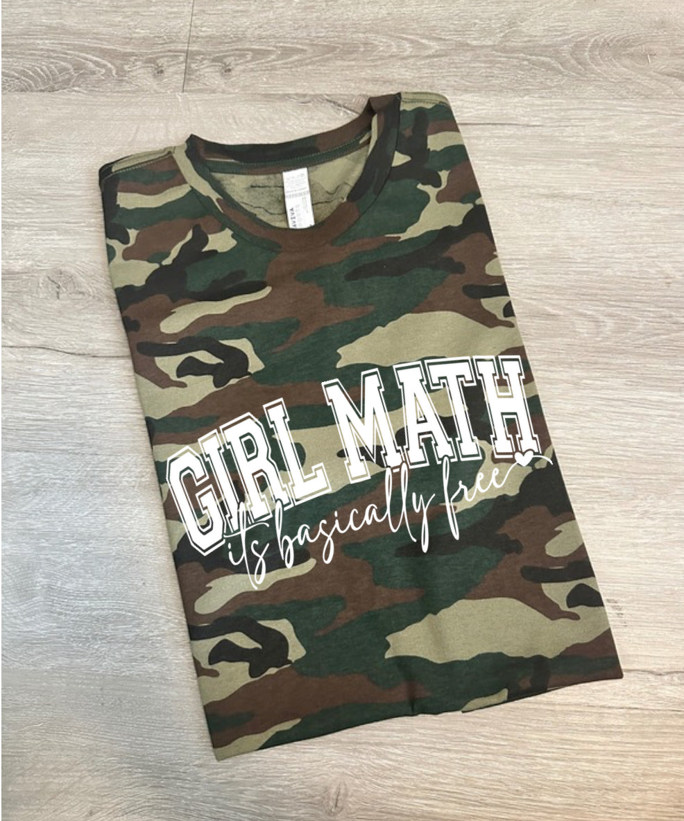 Girl Math Shirt