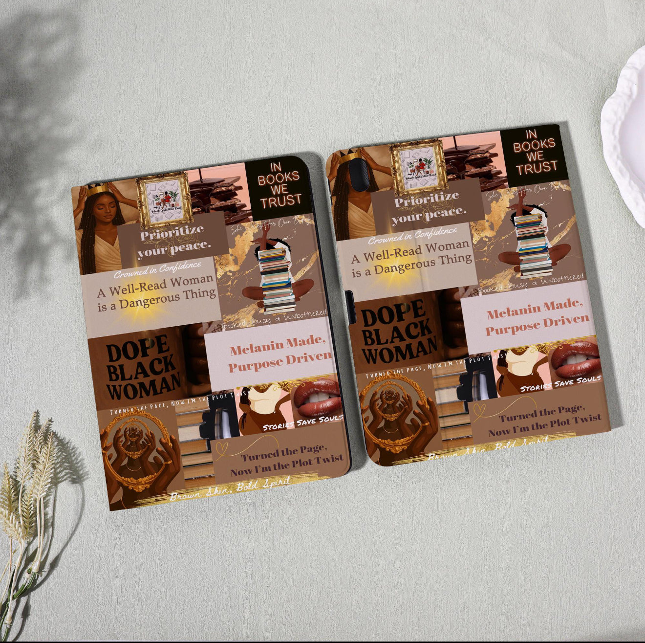 (PREORDER) Melanin Gold iPad Case