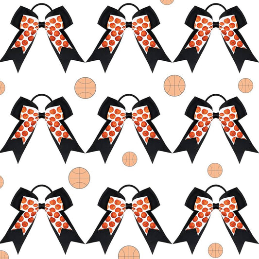 Basketball Hair Tie Ribbon