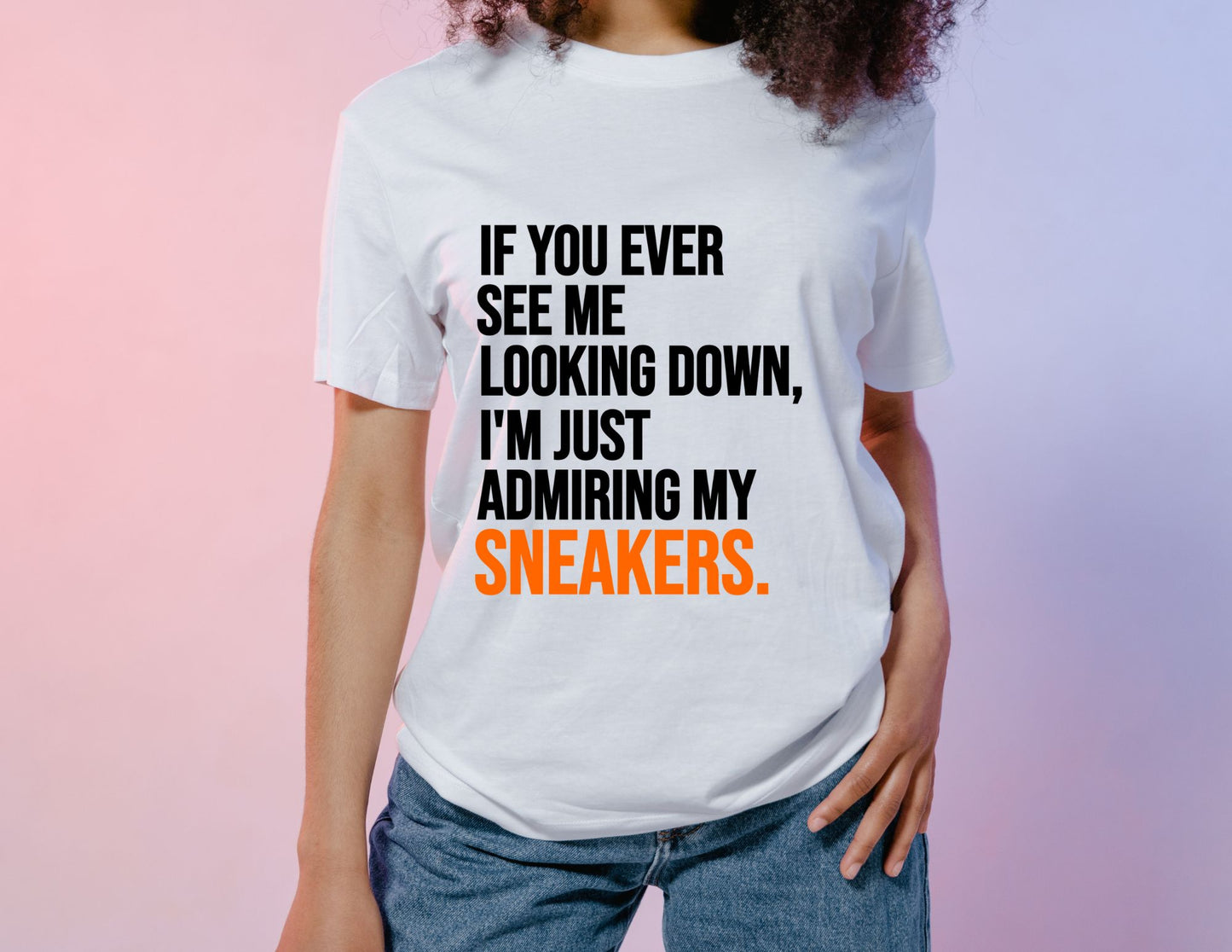 Admiring My Sneakers Shirt