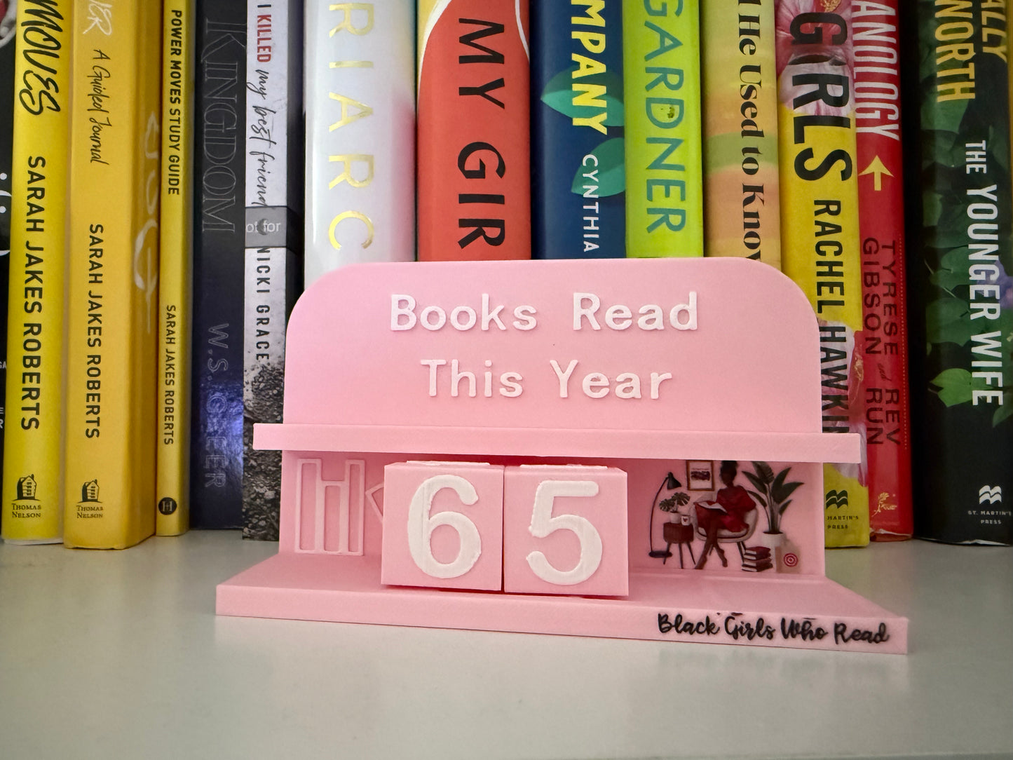 (PREORDER) Black Girls Who Read Book Counter