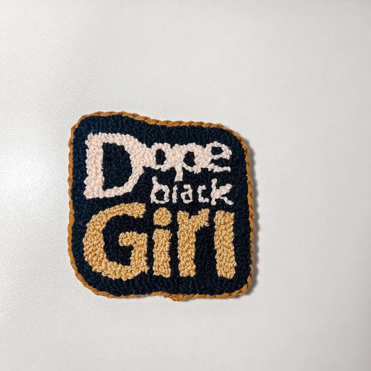 Dope Black Girl Rug Mug