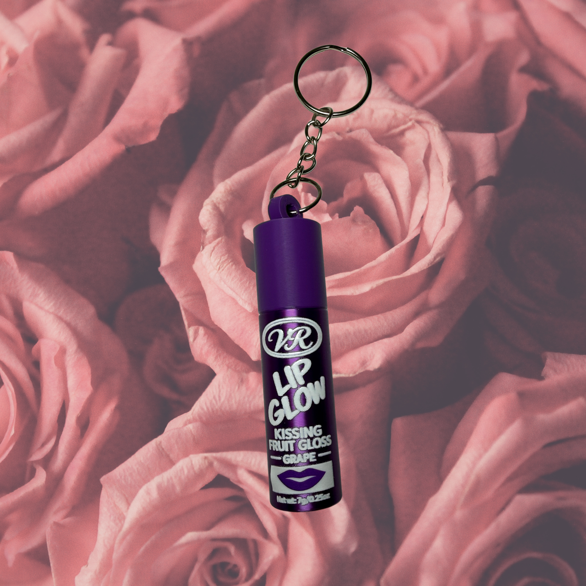 Bag Charm- Lip Gloss (Grape)