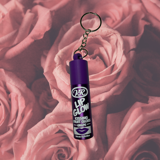 Bag Charm- Lip Gloss (Grape)