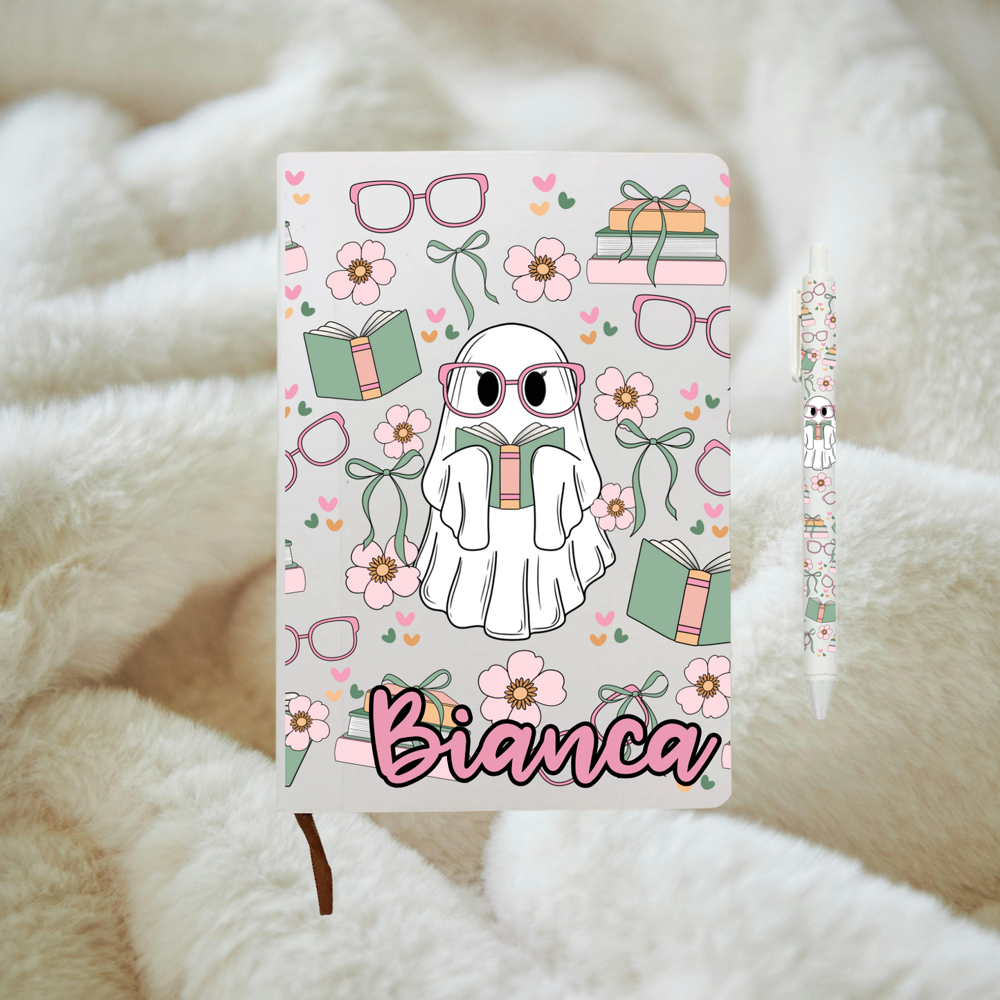 Bookish Ghostie Journal (Custom)