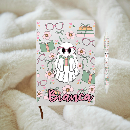 Bookish Ghostie Journal (Custom)