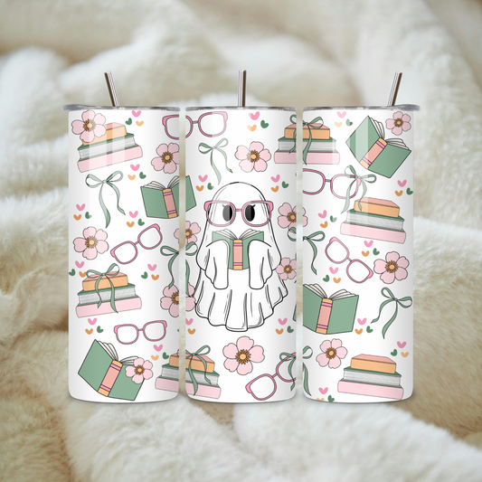 Bookish Ghostie 20oz Tumbler