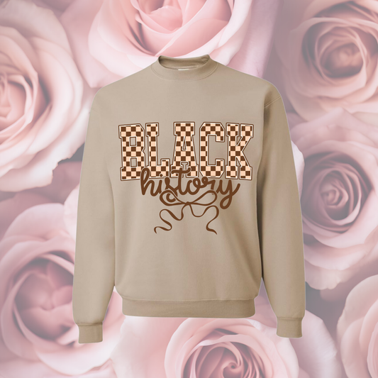 Checker Black History Sweatshirt