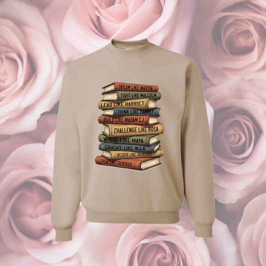 BHM Book Stack Sweatshirt