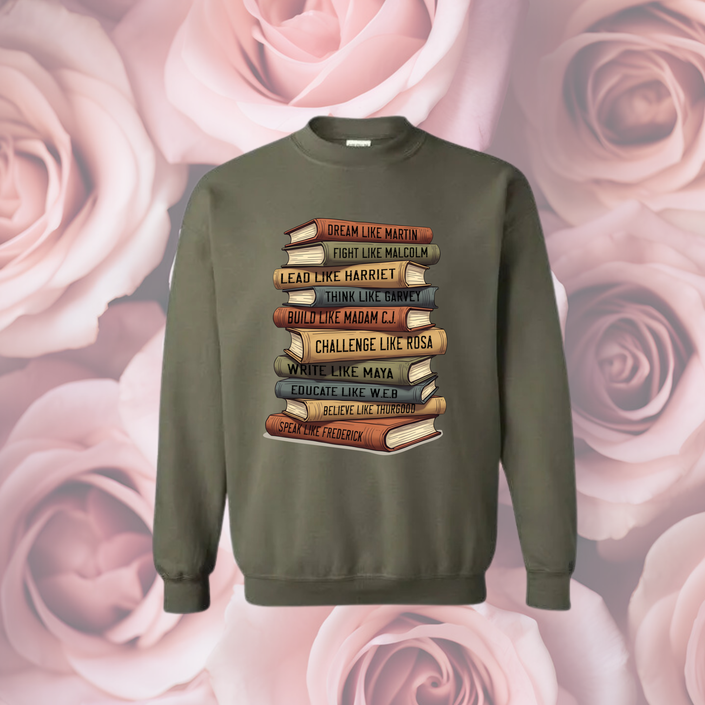 BHM Book Stack Sweatshirt