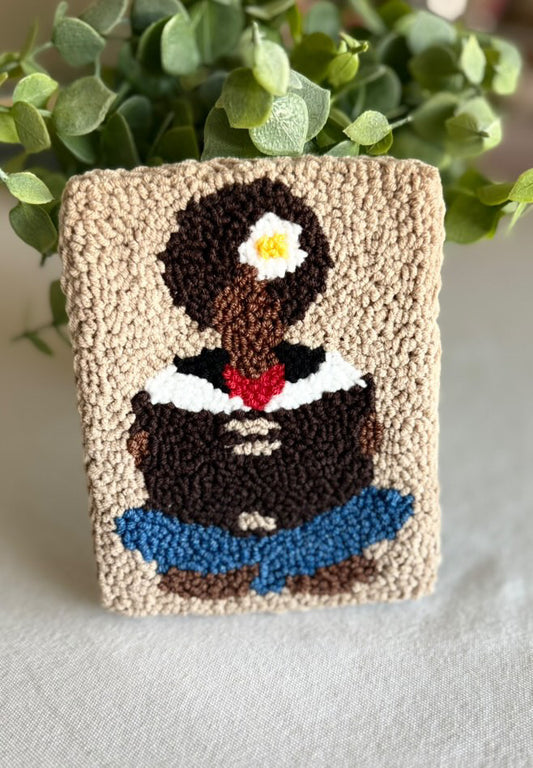 Afro Book Girlie Rug Mug