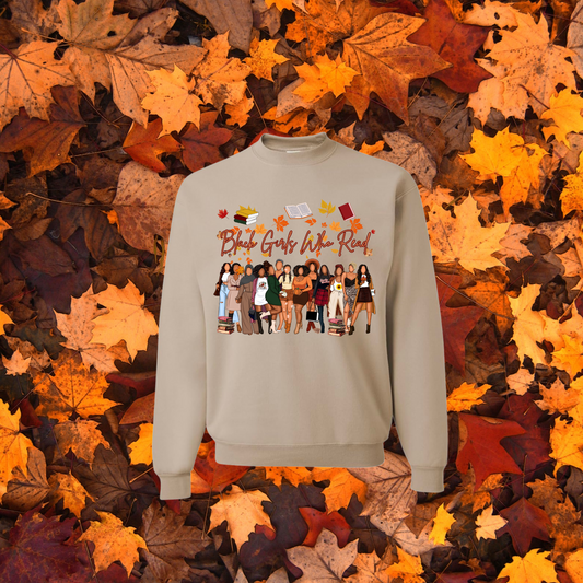 FALL Black Girls Who Read Sweatshirt
