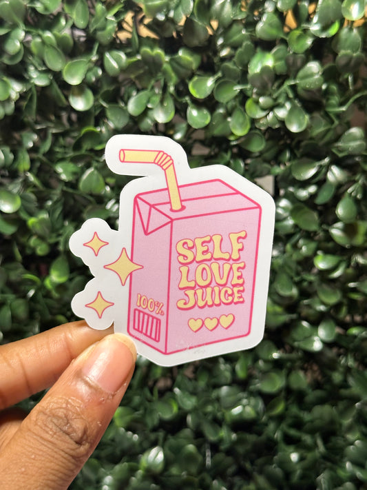 Self Love Juice Sticker