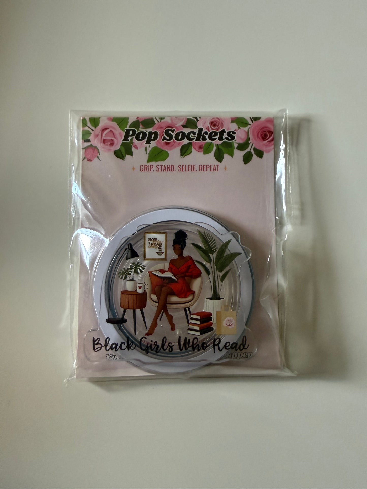 (RTS) Popsocket - Black Girls Who Read